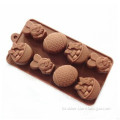 8 Cavities The Easter Bunny Egg Chocolate Mould